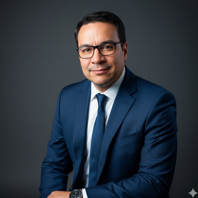 Retrato de Xavier Benítez M., Director Ejecutivo de la Fundación REBDI